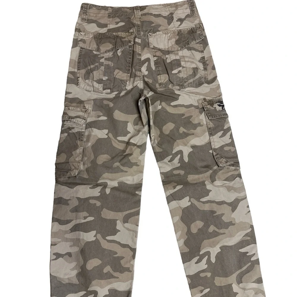 Old Navy Surplus Company Cotton Utility Camouflage Camo Cargo Pants Size 12